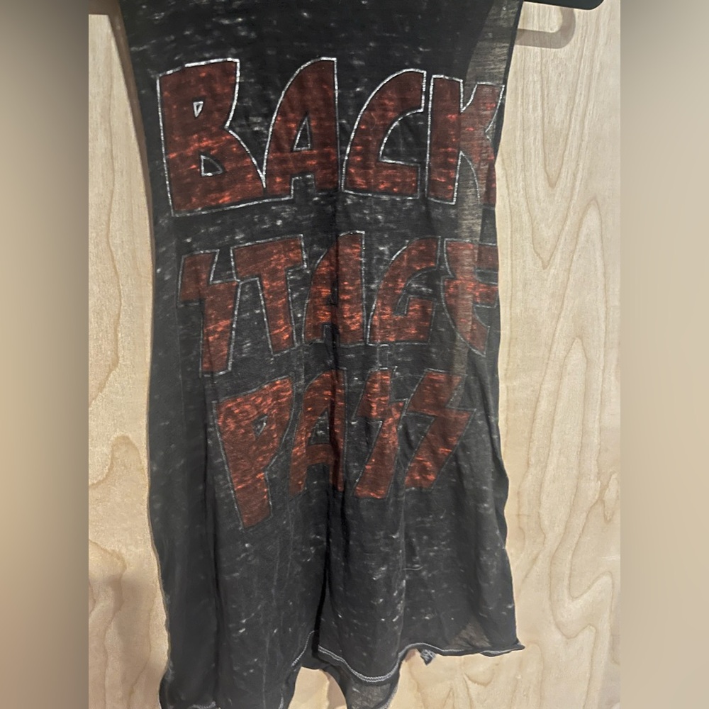 Express Vintage-Style Black T-Shirt